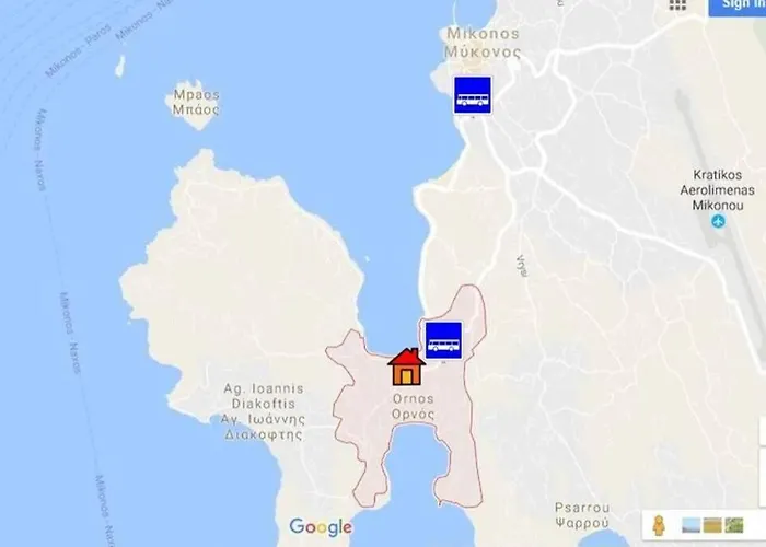 Semesterbostad Pigeon House Ornos